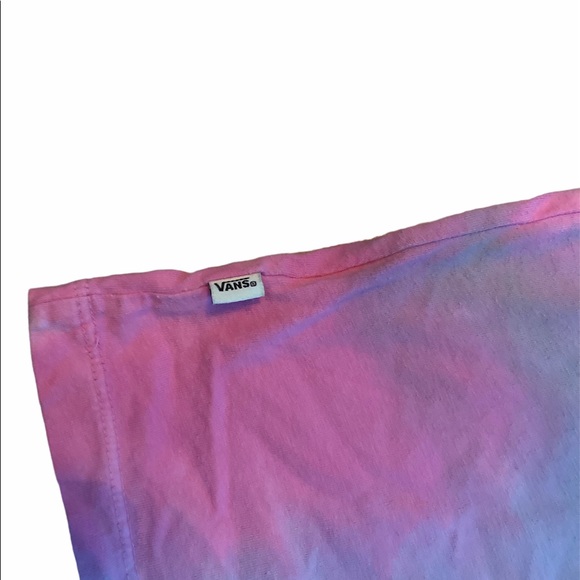 Vans Ladies Unique Tie Dye Short Sleeve Tee Shirt - Picture 10 of 10